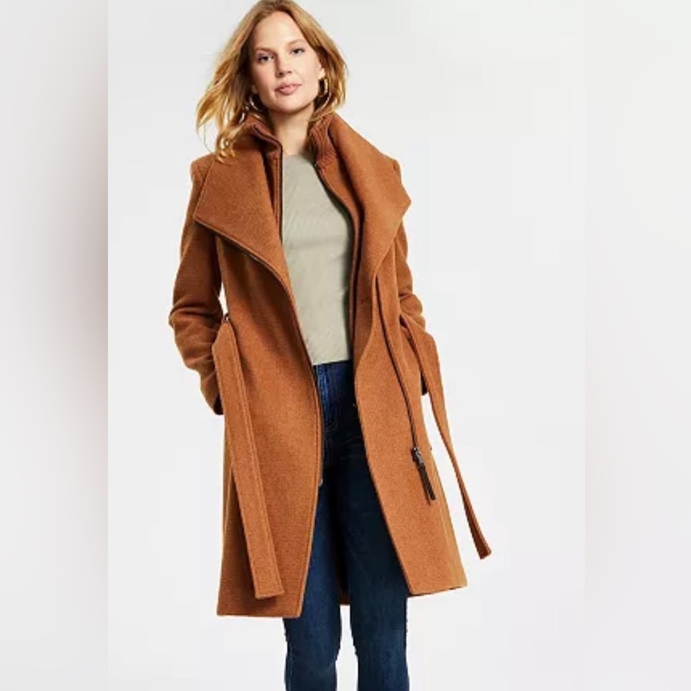 Calvin Klein wool blend coat NWOT